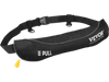 VEVOR Manual Inflatable Belt Pack for Adults, 105N Buoyancy, Over 80 Pounds and Up to 59 in Waist Adjustable, Inflatable PFD Waist for SUP Paddelboarding, Kayaking, Black (CO2 Cylinder Not Included)