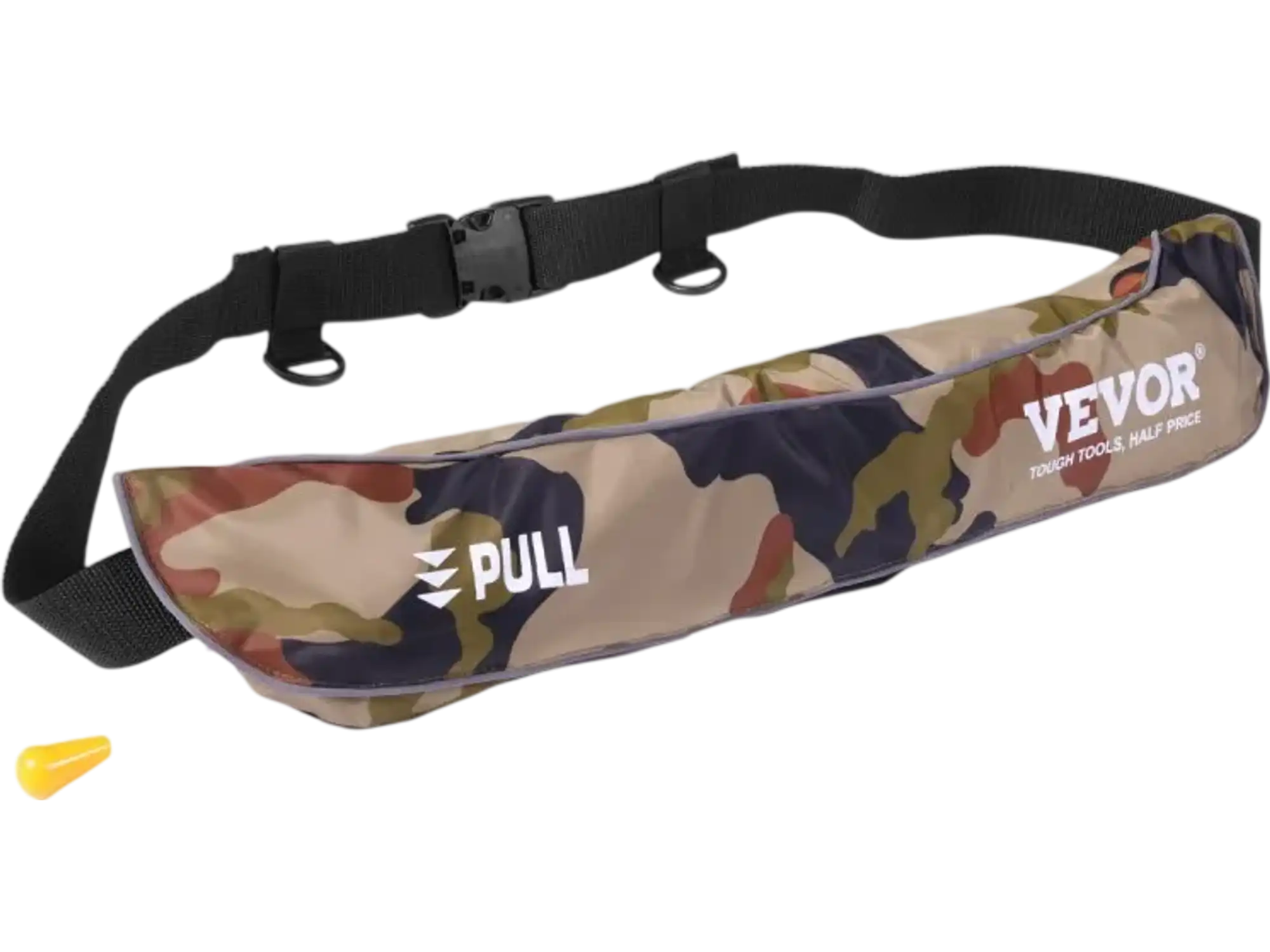 Vevor Inflatable PFD Belt Manual Waist Pack for Adults Green New
