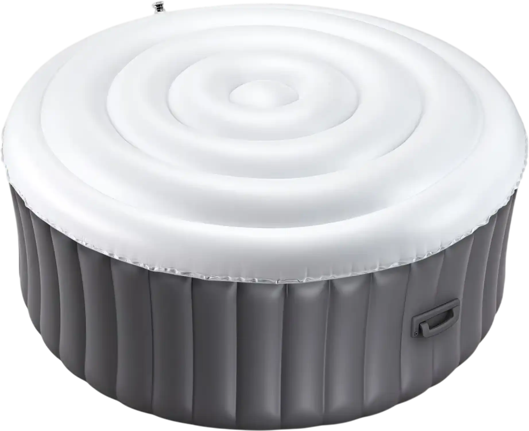 Vevor Hot Tub Cover 5.4' Round Inflatable Weatherproof Waterproof White New