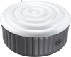 VEVOR Inflatable Hot Tub Cover, 5.4 Ft Round Hot Tub Cover Protector, Insulated Spa Covers for Inflatable Hottub, Weatherproof and Waterproof Energy Saving Lid for Outdoor Use, White