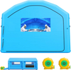 VEVOR Inflatable Paint Booth, 23 x 13 x 9 ft, Portable Spray Booth with 480W+750W Blowers and Large Filter Cotton, Arched Roof Blow Up Painting Tent for Mid-Size Pickup Truck, Large Furniture, Blue
