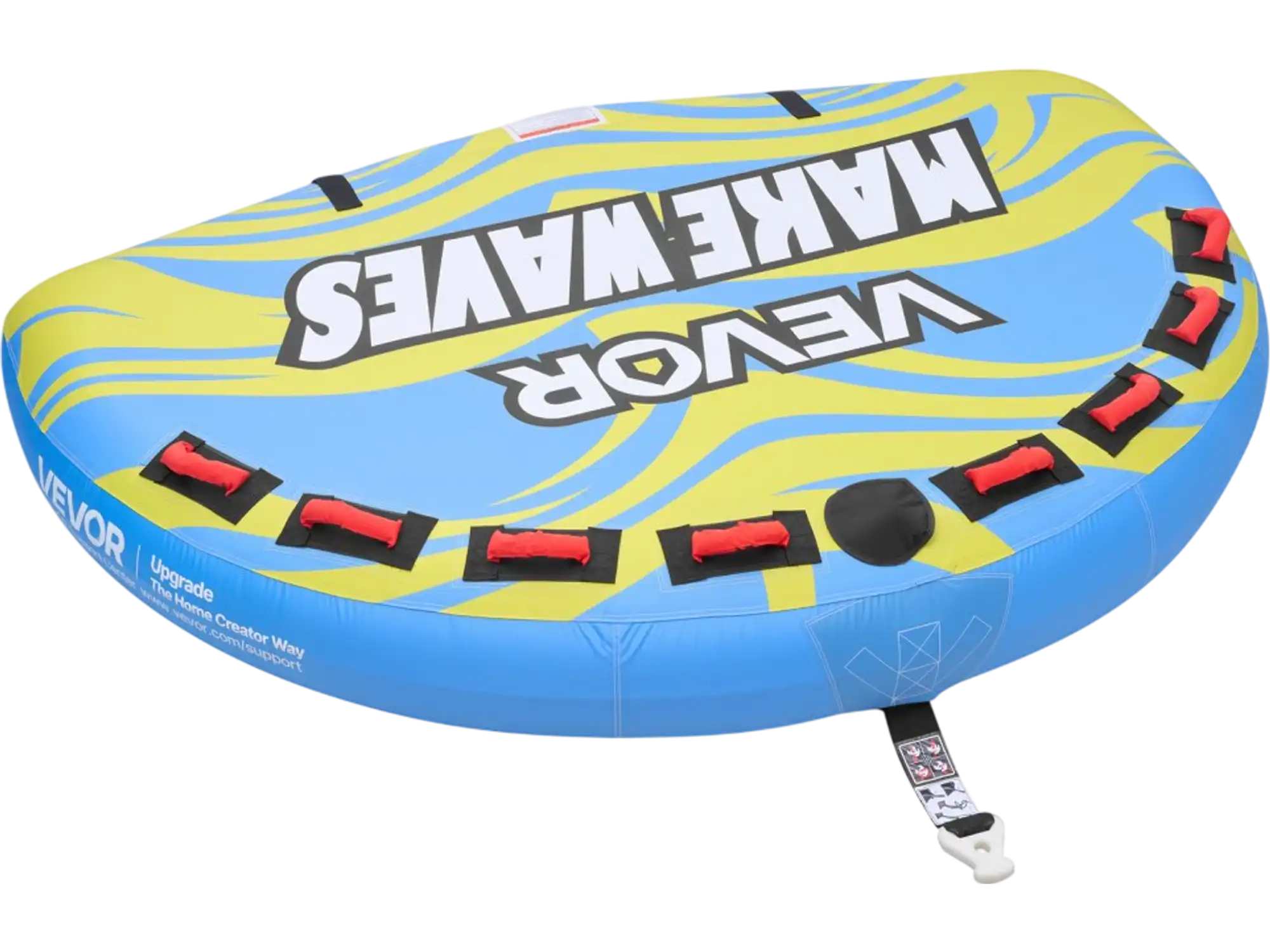 Vevor Towable Tube 4-Rider Inflatable Boat Tube New