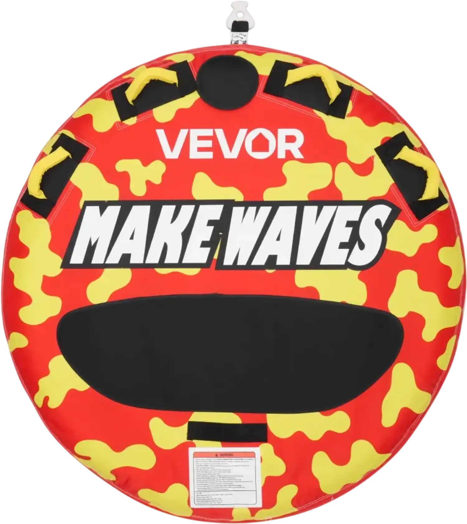 Vevor Towable Tube 2-Rider Inflatable Boat Tube 340 lbs New