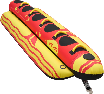 Vevor Towable Tube 5-Rider Inflatable Boat Tube New