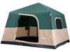VEVOR Camping Tent, 6 Person Inflatable Cabin Tent with Rechargeable Pump, TPU Air Tube & 4 Large Mesh Windows, Portable Easy Setup Waterproof with Carry Bag for Family Outdoor Camping & Hiking, Green