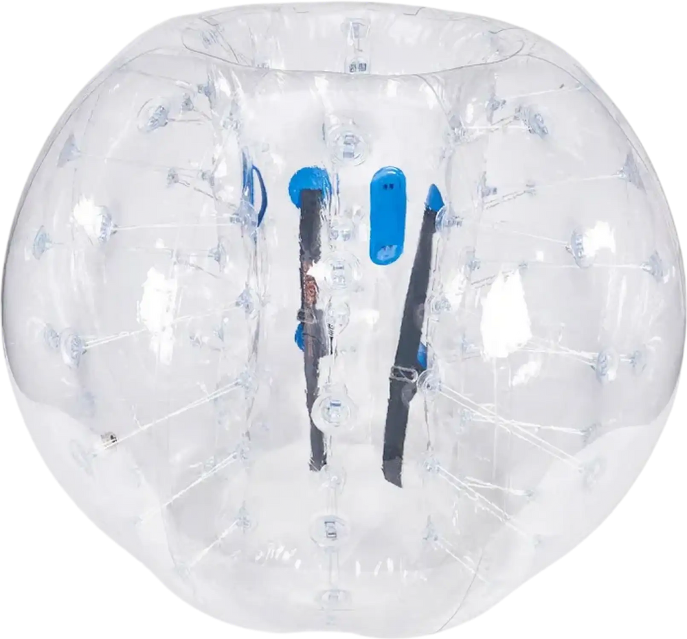 VEVOR Inflatable Bumper Ball 1-Pack, 5FT/1.5M Body Sumo Zorb Balls for Teen & Adult, 0.8mm Thick PVC Human Hamster Bubble Balls for Outdoor Team Gaming Play, Bumper Bopper Toys for Garden, Yard, Park