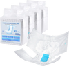 VEVOR Adult Briefs with Tabs, Super Absorbent Incontinence Briefs for Men and Women, Disposable Adult Diapers with Leakproof 3D Surround Guard & Wetness Indicator - XL Size, 40 Count (4 Packs of 10)