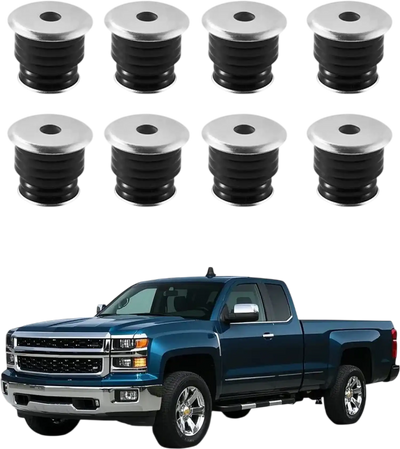 Vevor Body Mount Bushing Kit for 1999-2007 Ford F250 F350 60-Piece Black New