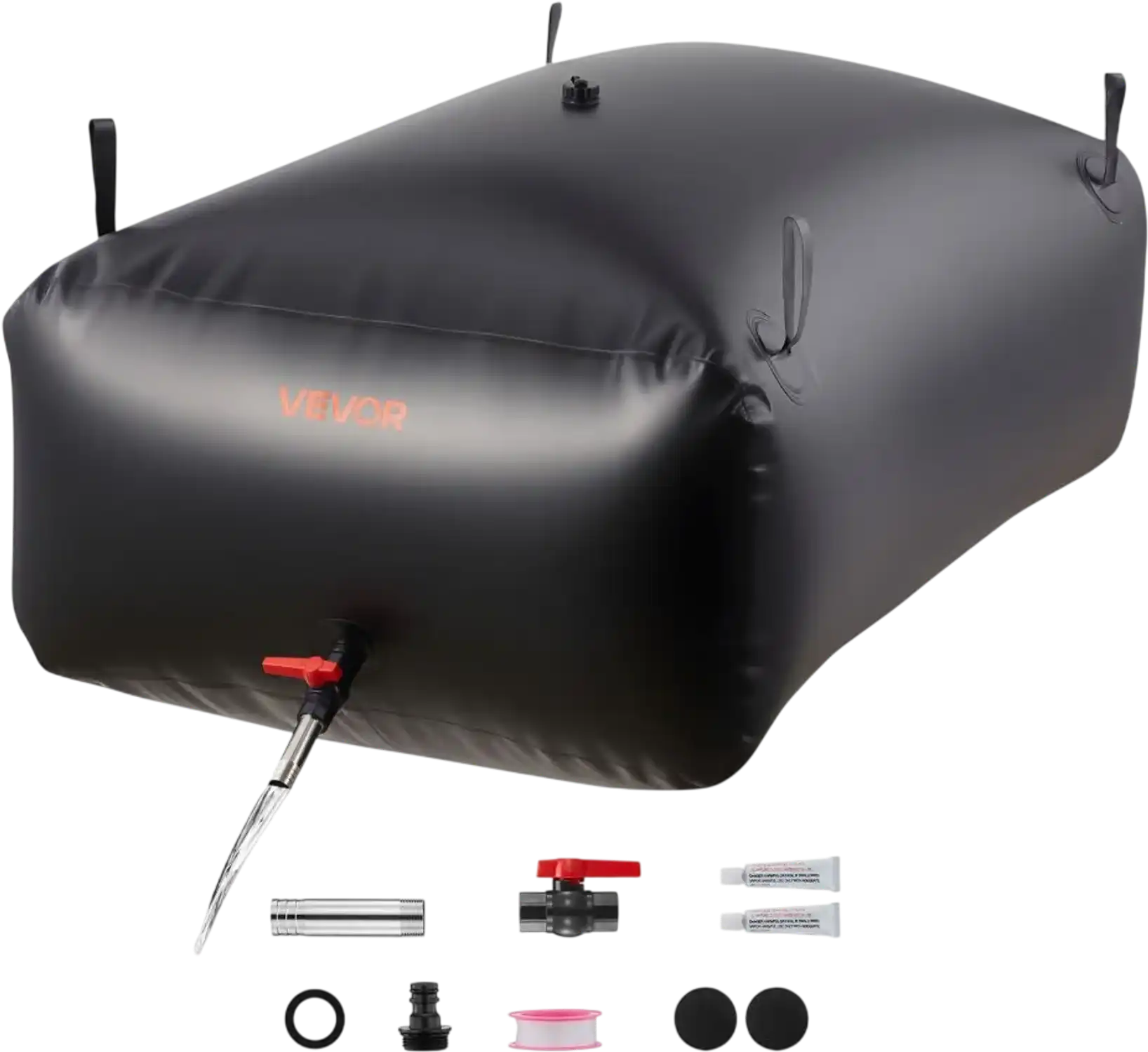 Vevor Water Storage Bladder 142.7 Gal Portable Collapsible PVC Water Bag New