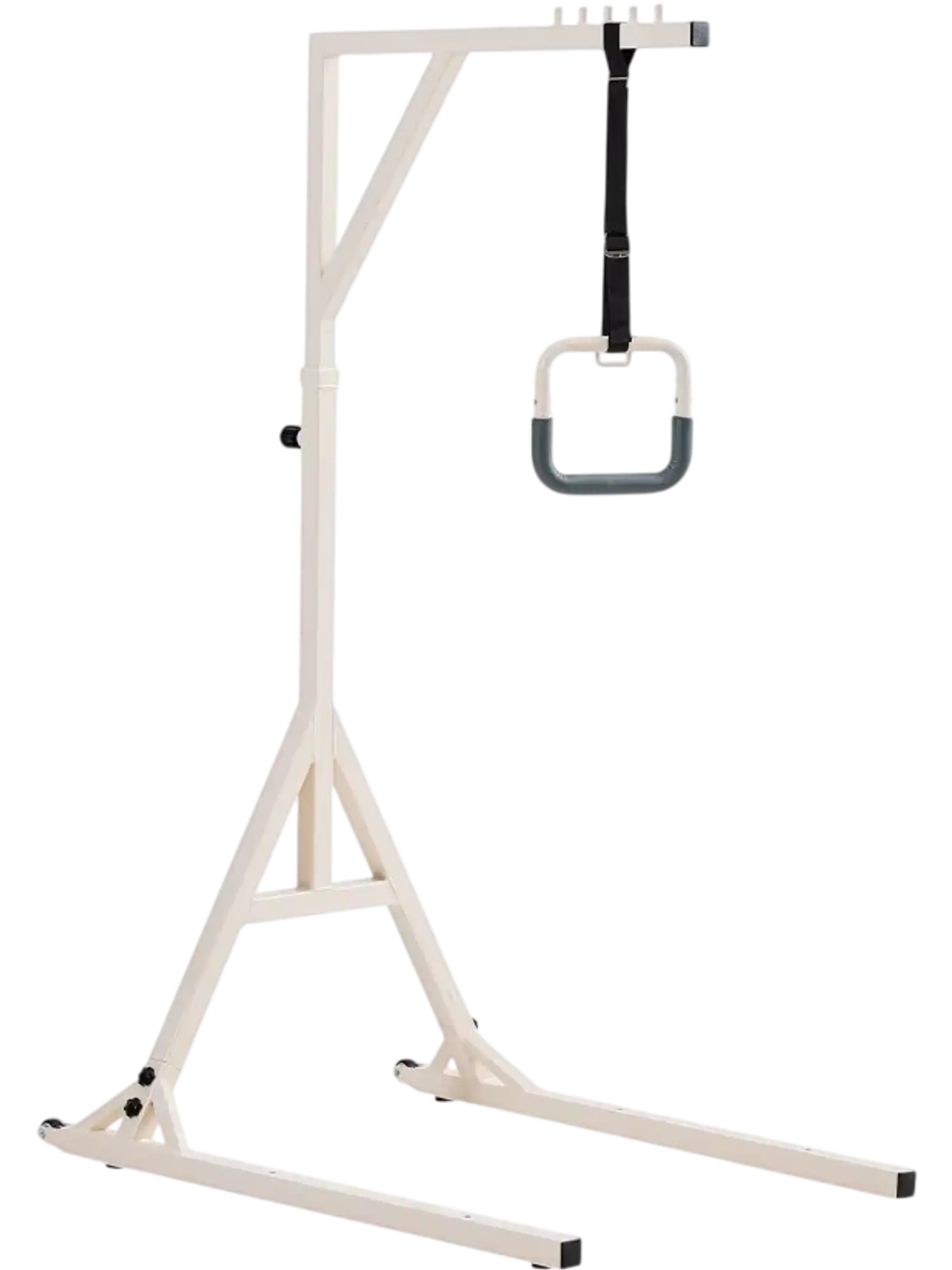 Vevor Bed Trapeze Bar Height-Adjustable Mobility Aid with 2 Casters 350 lbs New