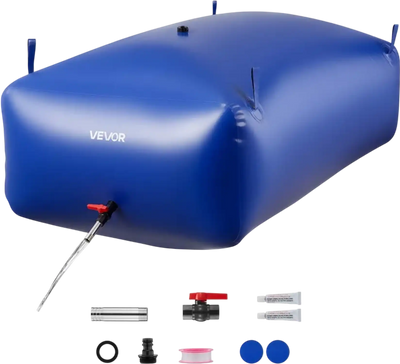 Vevor Water Storage Bladder 264.2 Gallon Portable Collapsible Water Bag New
