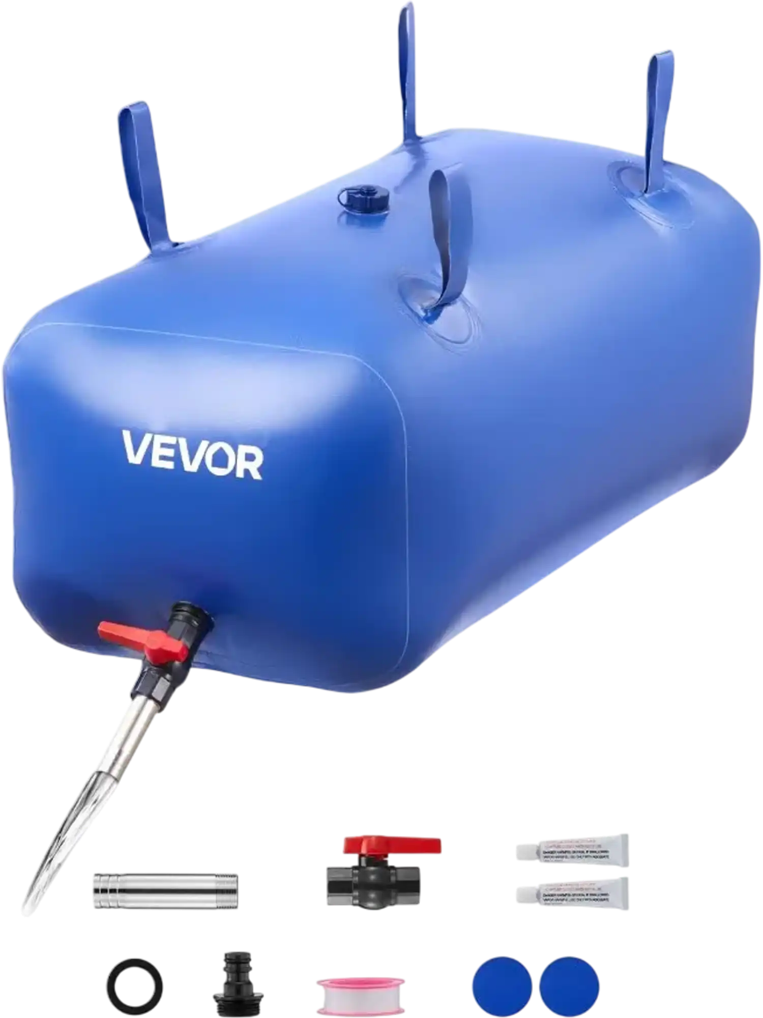 Vevor Water Storage Bladder 30 Gallon Portable Collapsible Water Bag New