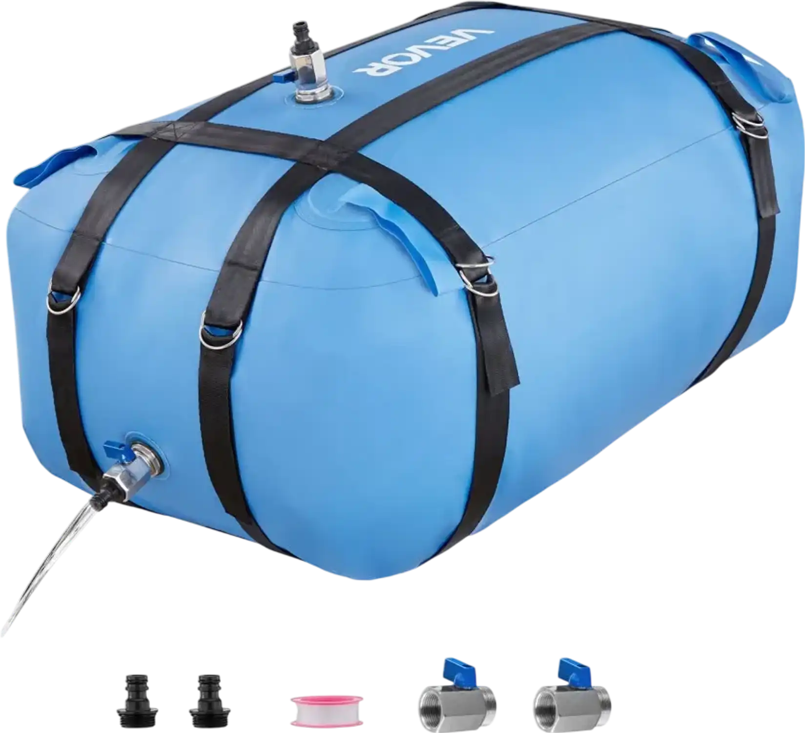 Vevor Water Storage Bladder 35 Gallon Portable Collapsible TPU Water Bag New