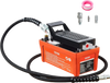 VEVOR Air Hydraulic Pump, 10,000 PSI 1/2 Gal Reservoir, NPT 3/8" Oil Outlet, NPT 1/4" Inlet, 6.6 ft Pipe, Foot Actuated Hydraulic Pump Air Treadle for Auto Body Frame Machines and Pulling Post, Orange