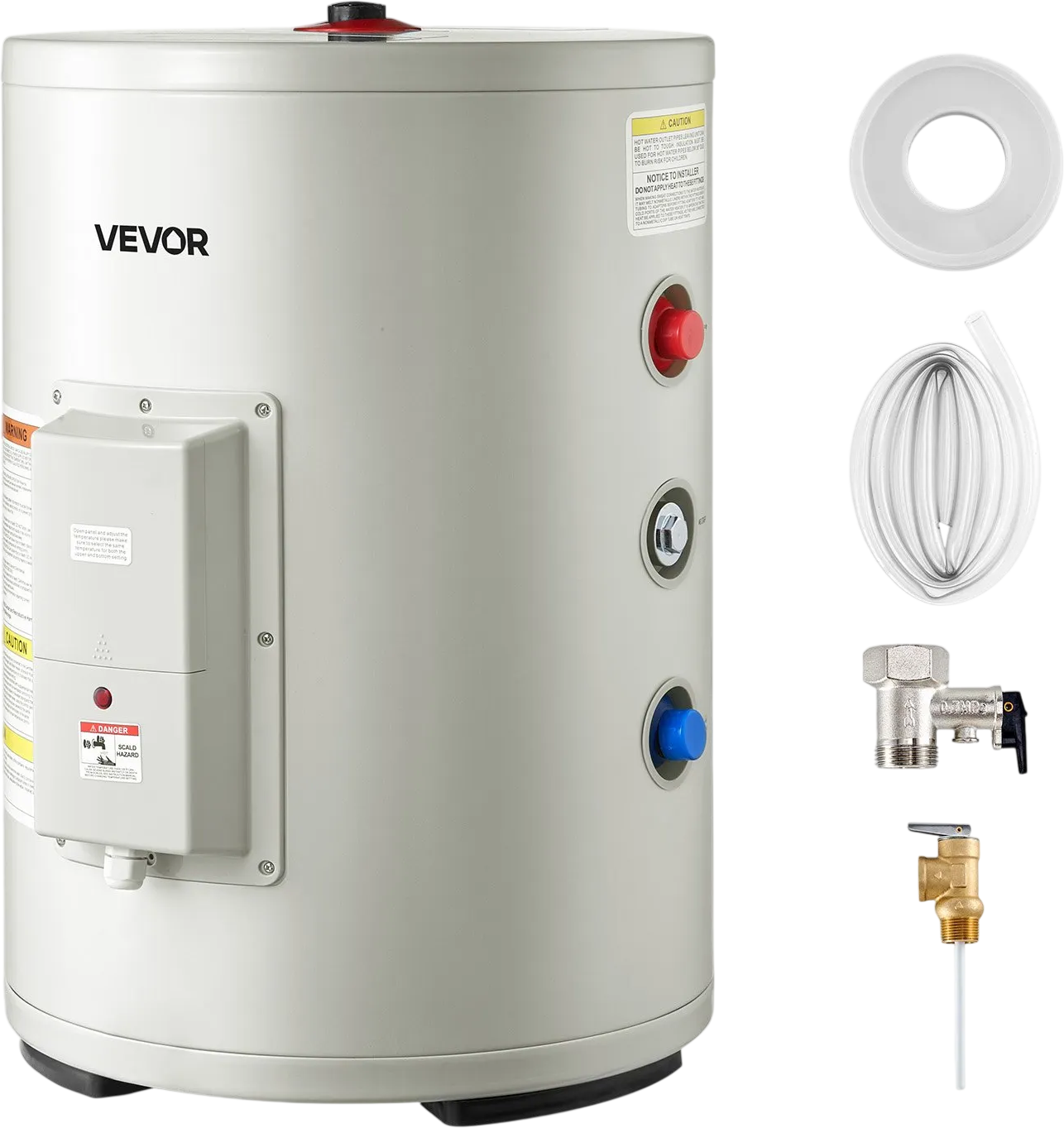 Vevor Electric Water Heater 12 Gal. Tank Point-of-Use 1600W 120V New