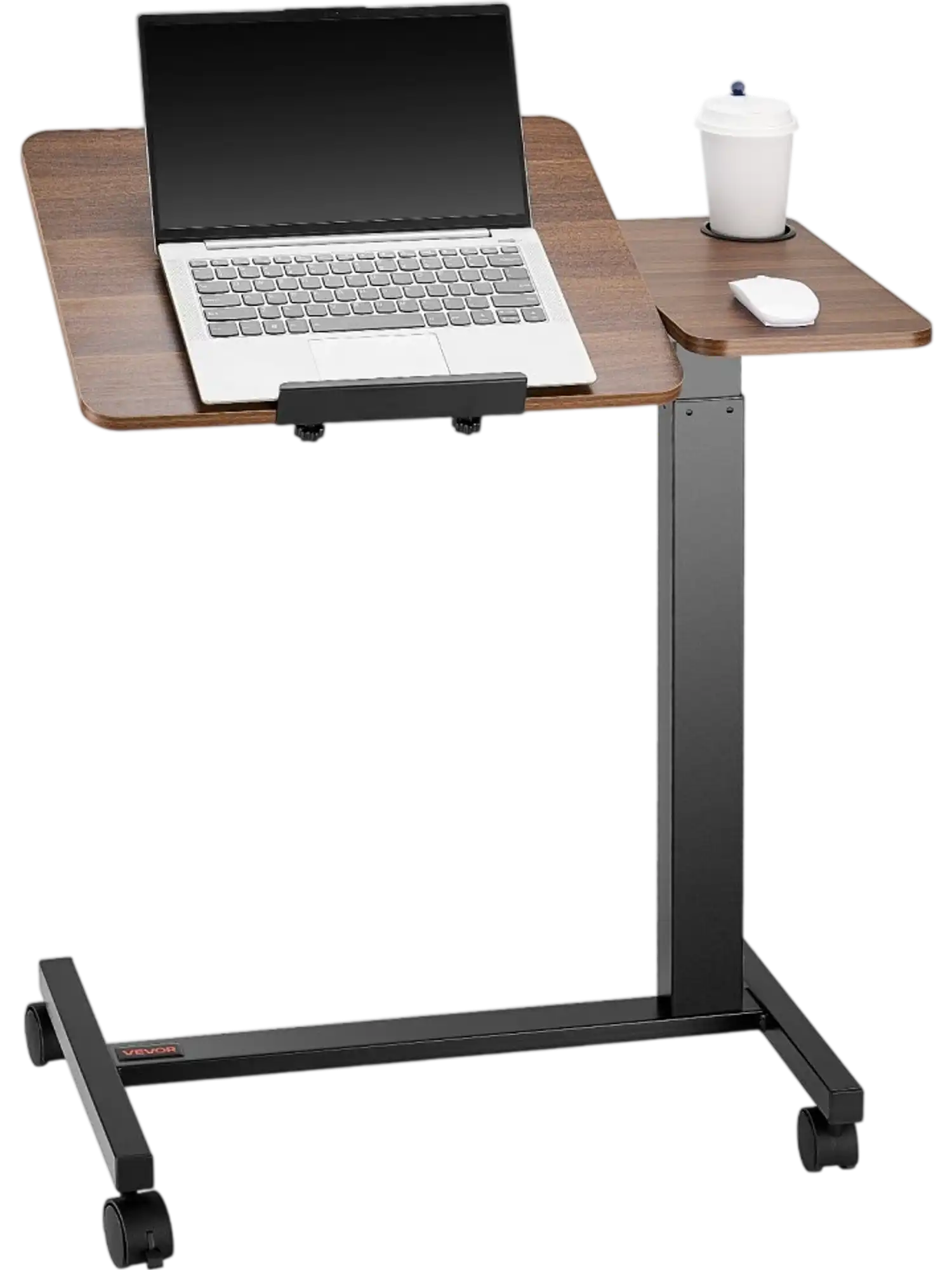 Vevor Overbed Table Adjustable Rolling Bedside Laptop Desk New