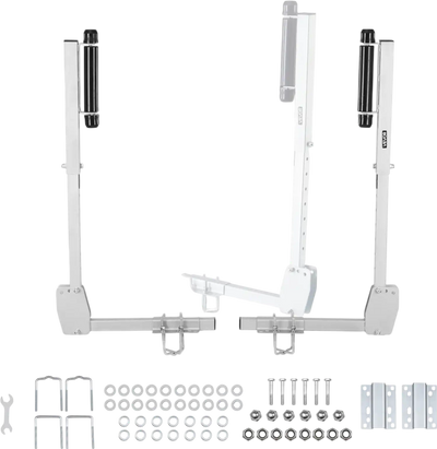 Vevor Boat Trailer Guides Adjustable Roller Guide-Ons 27.6-41.3