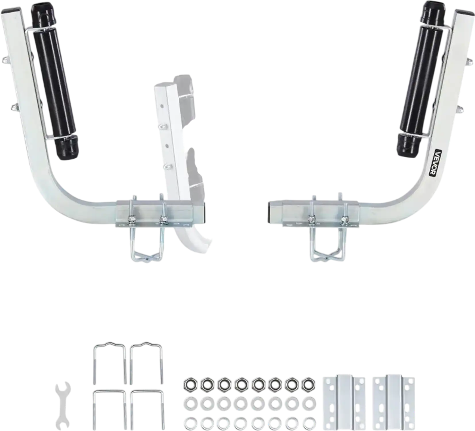 Vevor Boat Trailer Guides Adjustable Roller Guide-Ons for V-Hull Boats New