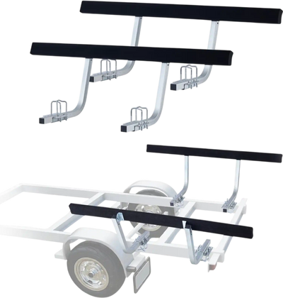 Vevor Boat Trailer Guides Adjustable Steel Guide-Ons 2-Piece Set New