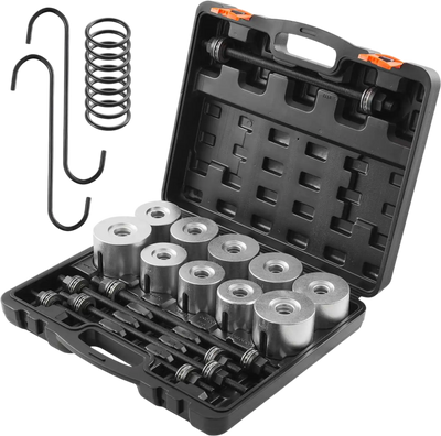 Vevor Press and Pull Sleeve Kit 27-Piece Steel Bush Bearing Removal and Installation Set New