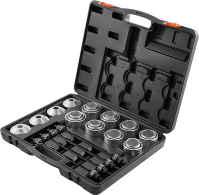 Vevor Press and Pull Sleeve Kit 36-Piece Steel Bush Bearing Removal and Installation Set New