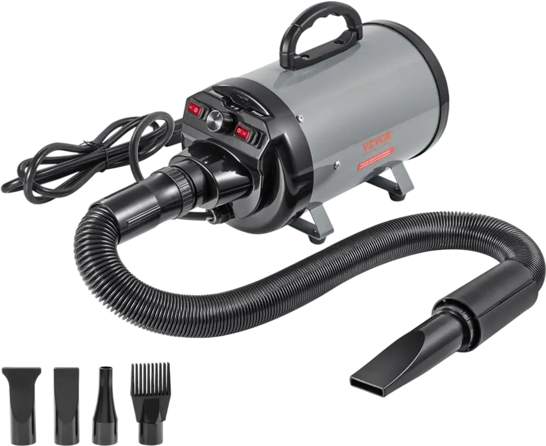 Vevor Dog Dryer Adjustable Speed Temperature Control Pet Grooming Hair Dryer New