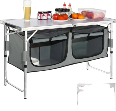 Vevor Camping Table Folding Cooking Table with Carrying Bag New