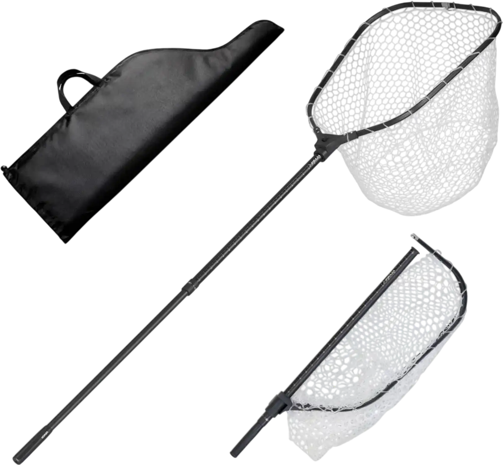 Vevor Fishing Net Foldable Telescopic Landing Net with Built-In Length Scale 76
