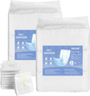 VEVOR Disposable Male Dog Diapers, Super Absorbent Male Dog Wraps, 360 ° Leak-Proof Belly Bands with Wetness Indicator for Doggies in Heat, Training, Incontinence - M, 144 Count (2 Packs of 72)