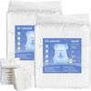 VEVOR Disposable Dog Diapers, Super Absorbent Female Dog Diapers, 360° Leak-Proof Female Doggy Pet Diaper with Wetness Indicator for Heat Period, Training, Incontinence - M, 144 Count (2 Packs of 72)