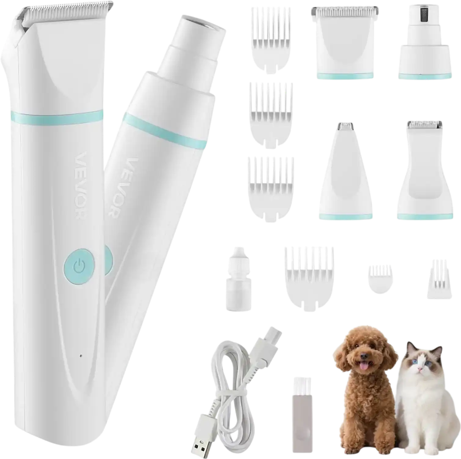 Vevor Dog Clippers 4-in-1 Pet Grooming Kit New