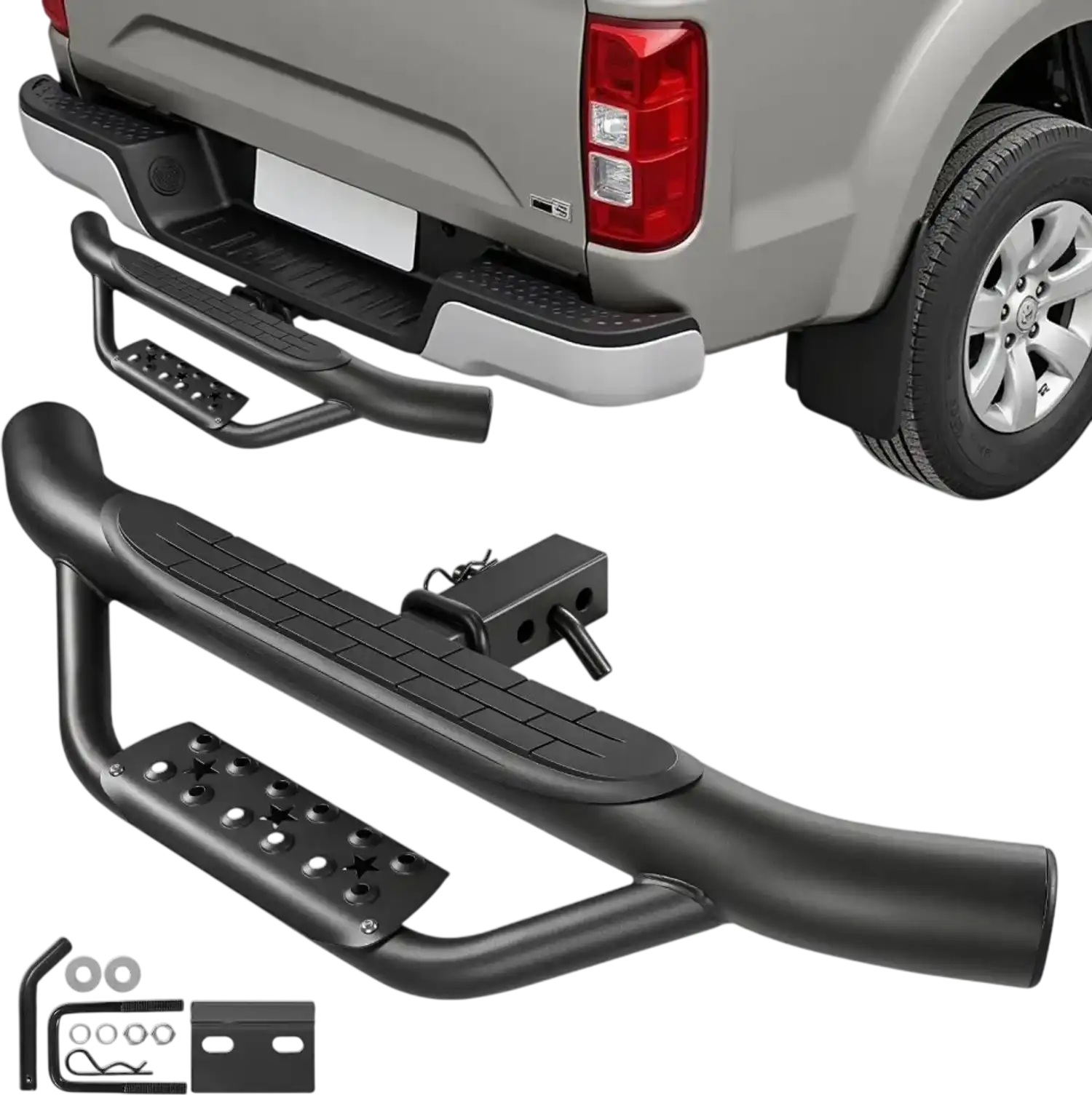 Vevor Hitch Step Universal Rear Bumper Guard Protector 2