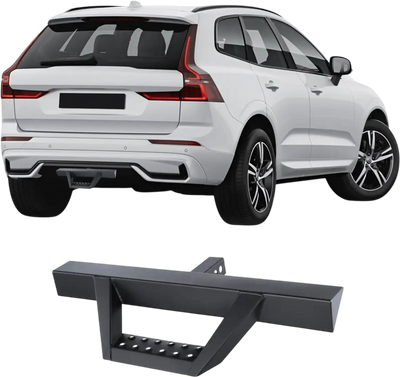 VEVOR Hitch Step for 2 Inch Receiver, Strong Steel Construction with 300 LBS Load Capacity, Rear Bumper Guard Protector with Pin Lock and Stabilizer, Universal Fit for Truck, SUV, Pickup, Trailer