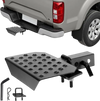 VEVOR Hitch Step for 2 Inch Receiver, Universal Rear Bumper Guard Protector with 350 LBS Load Capacity, Wide & Non-Slip Tow Hitch Step with Pin Kit and Stabilizer, Fit for Truck, SUV, Pickup, Trailer