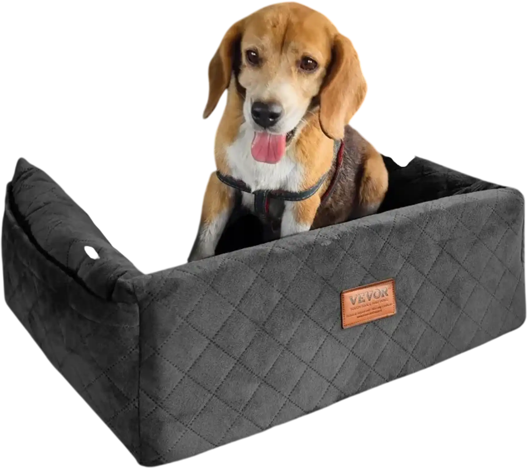 Vevor Dog Car Seat Booster Seat for Small & Medium Dogs up to 40 lbs Black New