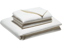 VEVOR 4-Piece Bed Sheet Set - Queen Size, 100% Brushed Microfiber Bedding Set with 2 Pillowcases, 1 Flat Sheet & 1 Fitted Sheet, Breathable & Wrinkle-Resistant Luxury Bed Sheets with 16