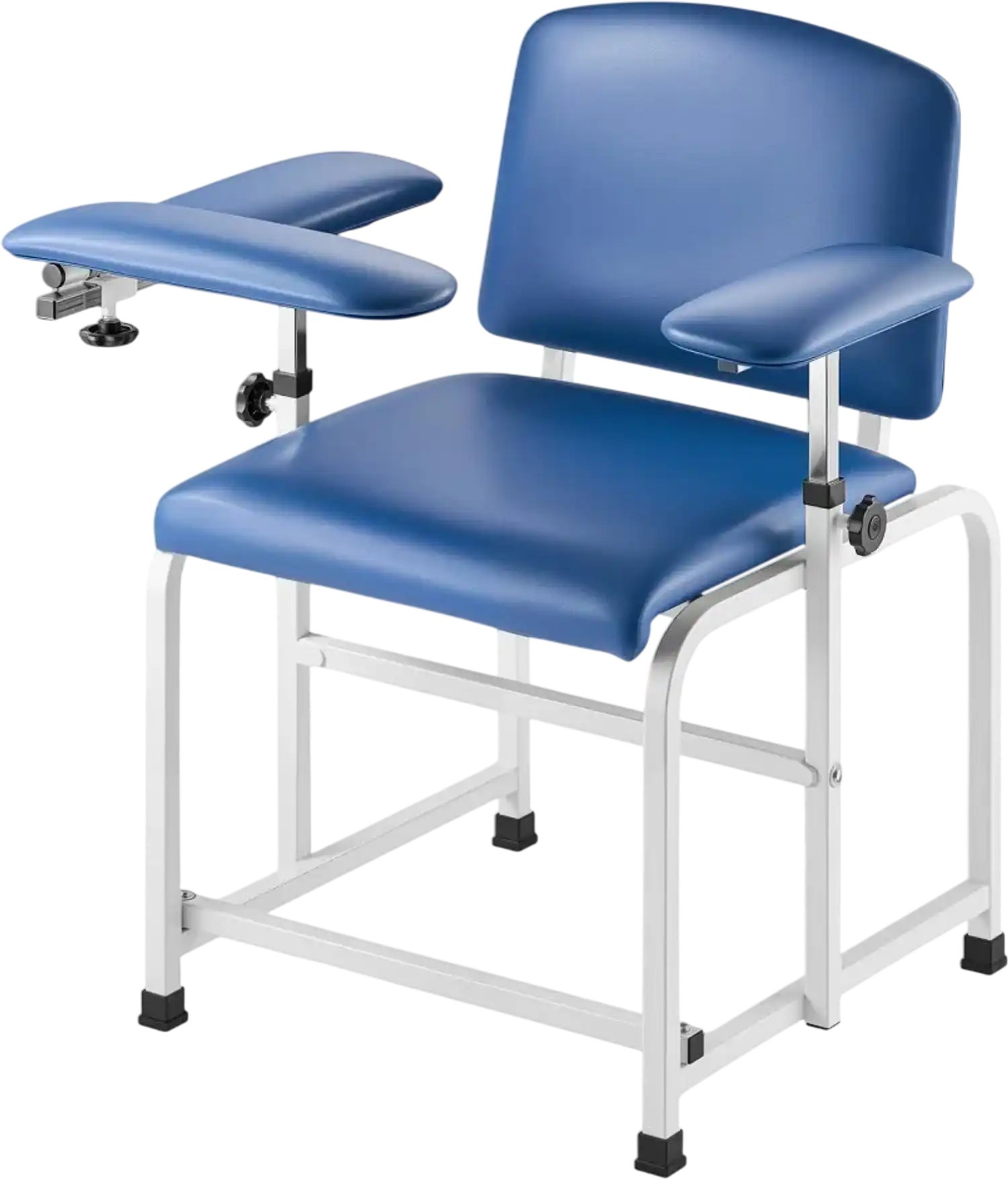 Vevor Phlebotomy Chair Adjustable Armrests Flip Arm Blood Draw Medical Chair New