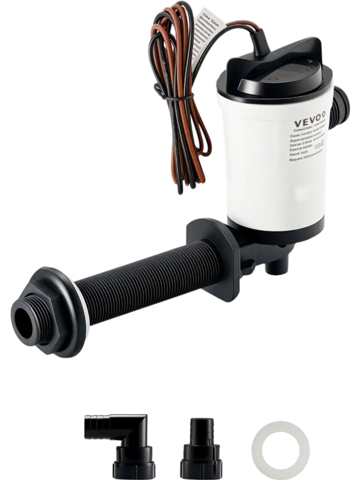 Vevor Livewell Pump 12V 800 GPH 90° Boat Aerator Pump New
