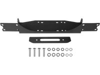 VEVOR Winch Mount, Winch Capacity of 12000 lbs / 5443 kg, Trailer Hitch Winch Mount for Select Jeep Wrangler JL/JLU & Gladiator JT Model (2018-2023), 2 Mounting Hole Design, Powder Coated Steel, Black