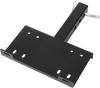 VEVOR Winch Mount, 15000 lbs / 6803 kg Load Capacity, Trailer Hitch Winch Mount with 50.8 mm Receiver, 2 Mounting Hole Design, Powder Coated Steel, Suitable for ATV UTV Pickup Truck, Black
