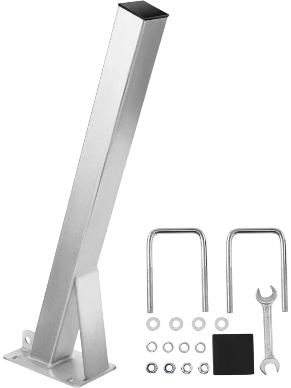 VEVOR Boat Trailer Winch Stand, 3 x 3 x 34-inch Winch Posts, Boat Winch Mount with U-Bolts for 3 Inches W x 3-4 Inches H Trailer Tongue, Galvanized, Fit for Jet Ski, Sailboat, Fishing Boat, Speedboat