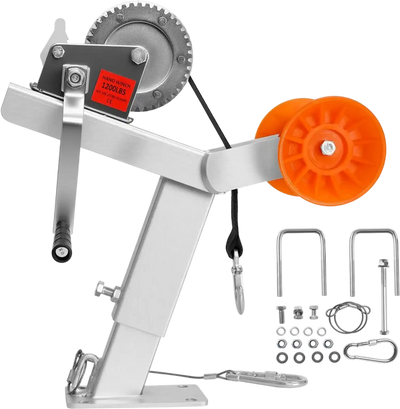 Vevor Boat Trailer Winch Mount Stand with Roller 1200 lbs New