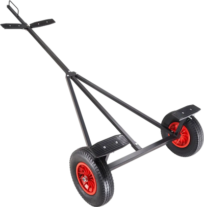 Vevor Boat Trailer Dolly Adjustable Carbon Steel Mover 420 lbs 96