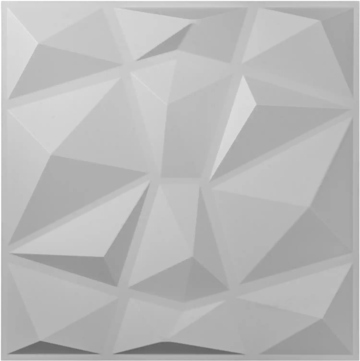 Vevor 3D Wall Panels Diamond White 13-Pack 19.7
