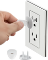 VEVOR Outlet Covers, 70 Pack, Plug Covers for Electrical Outlets, Secure Electric Socket Protector Caps with Shock Prevention, Easy Installation, Insulated ABS, for Home Wall Power Sockets, White