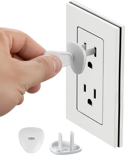 VEVOR Outlet Covers, 70 Pack, Plug Covers for Electrical Outlets, Secure Electric Socket Protector Caps with Shock Prevention, Easy Installation, Insulated ABS, for Home Wall Power Sockets, White