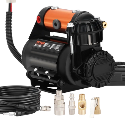 Vevor Air Compressor Onboard 150 PSI Offroad Tire Inflator Kit New