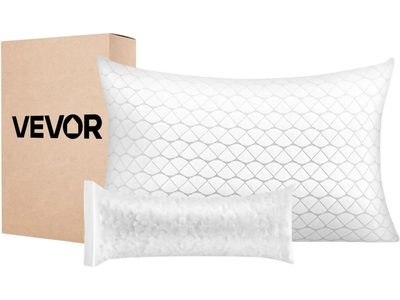 Vevor Bed Pillow Queen Adjustable Memory Foam Hotel Pillow New