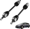 VEVOR CV Axle Shaft Assembly, 2 Pieces Front Left & Right (Driver and Passenger Side), Automotive Replacement CV Joint Axles Pair Compatible with 2005-2006 Honda Odyssey, Alloy Steel & Carbon Steel