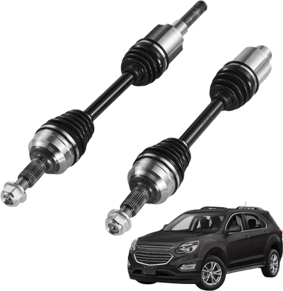 VEVOR CV Axle Shaft Assembly, 2 Pieces Front Left & Right (Driver and Passenger Side), Automotive Replacement Joint Axles Pair Compatible with 2010-2017 Chevrolet Equinox, Alloy Steel & Carbon Steel
